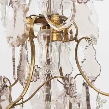 A Baroque style chandelier, first half of the 20th Century.