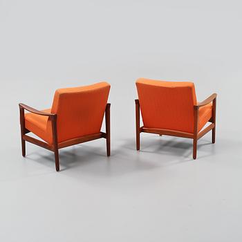 KARMSTOLAR, ett par, Bröderna Andersson, 1950/60-tal.