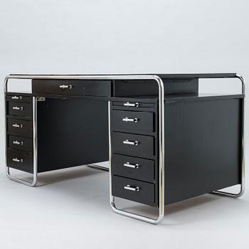 PAULI BLOMSTEDT, a mid 20th century writing desk for Merivaara.