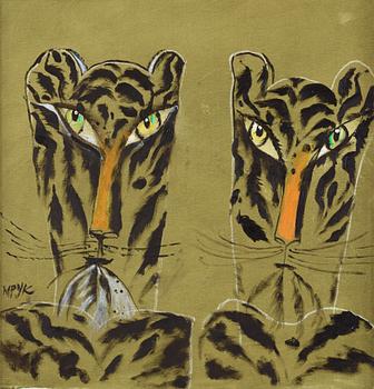 Madeleine Pyk, "Två tigrar".