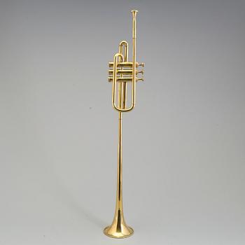 BLECKBLÅSINSTRUMENT / TRUMPET, mässing.