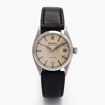 Rolex Oysterdate Precision, wristwatch, 30 mm, steel, manual winding.
