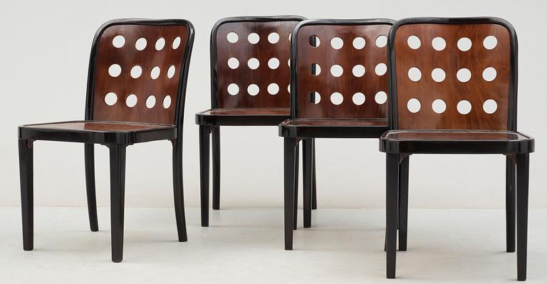 JOSEF HOFFMANN, stolar, 4 st, Thonet efter 1929.