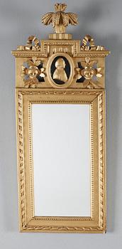 SPEGEL, gustaviansk, 1700-talets slut.