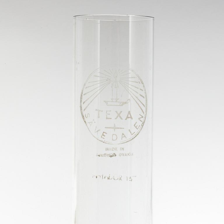 A brass wall light by HANS AGNE JAKOBSSON, Markaryd Sweden.