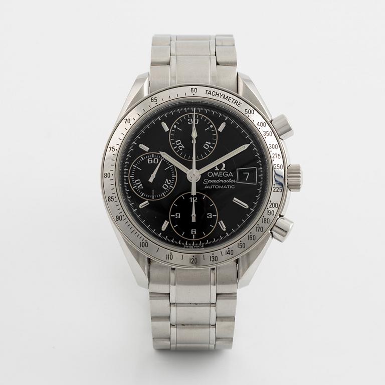 Omega, Speedmaster, Date, chronograph, wristwatch, 39 mm.