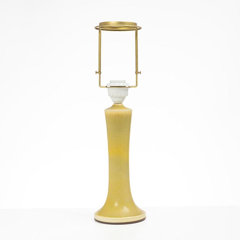 Berndt Friberg, a stoneware table lamp, Gustavsbergs studio, Swedne, 1975.