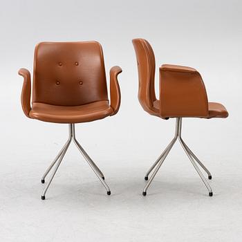 Bent Hansen, six 'Primum' armchairs, Denmark.