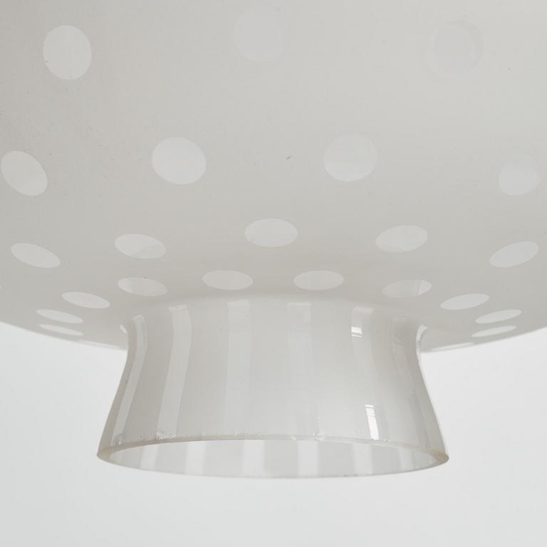 Flygsfors Glasbruk, ceiling lamp, a version of model '51334/513 P', 1940s/50s.