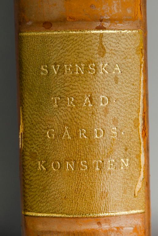 BÖCKER: Svenska Trädgårdskonsten av Arkitekturminnesföreningen, Nordisk Rotogravyr 1930, 2 volymer.