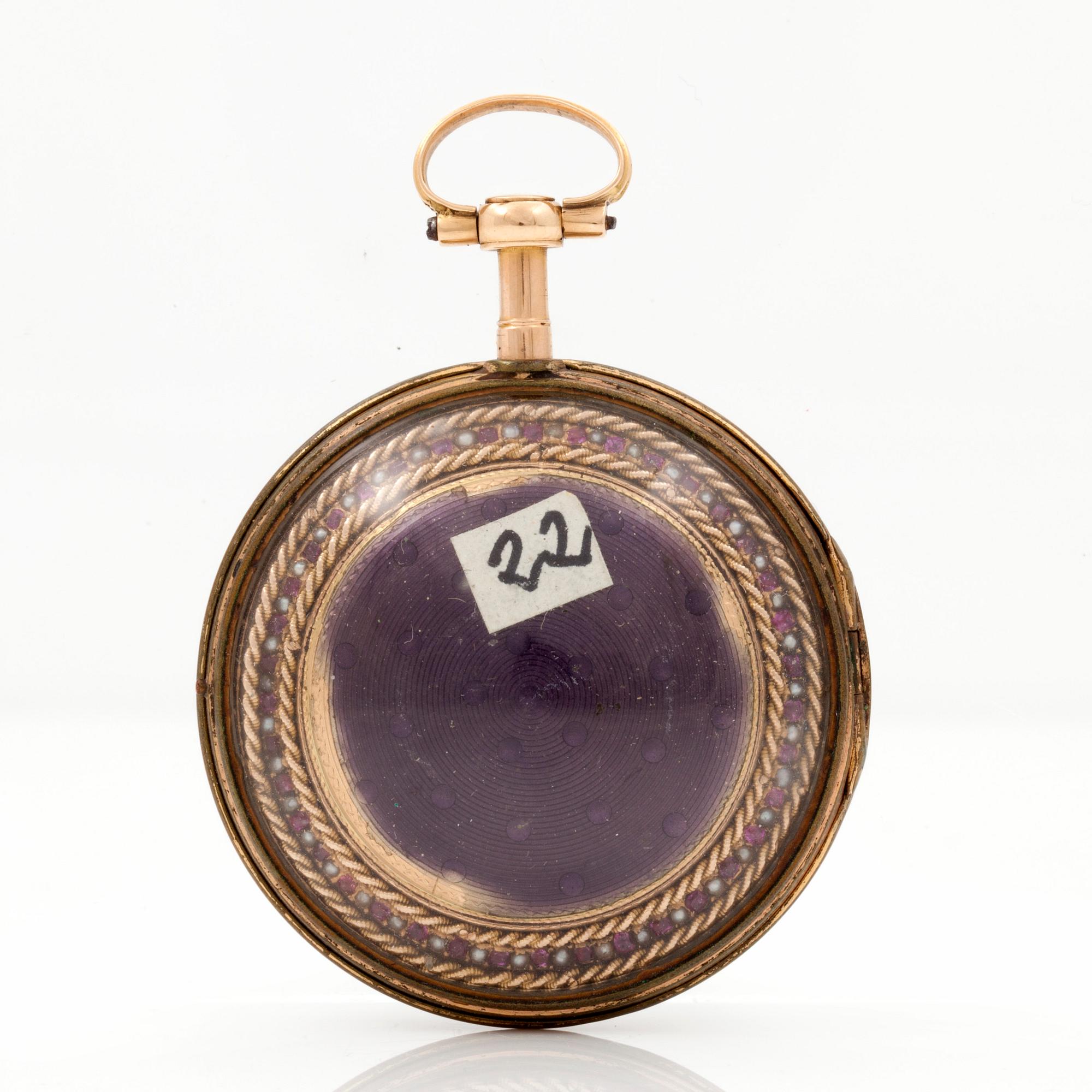 MALLET A Paris, pocketwatch, 35 mm,