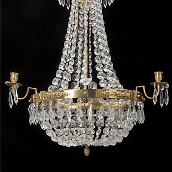 A second half of the 20th century chandelier.