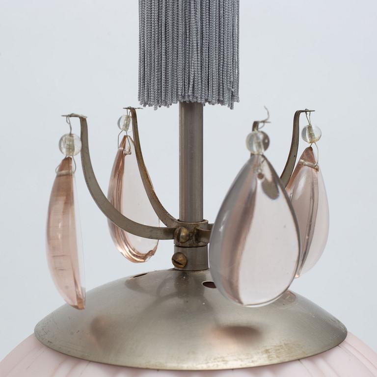 Harald Notini, a pair of ceiling lamps model "10436", Arvid Böhlmarks Lampvarufabrik, 1930s.