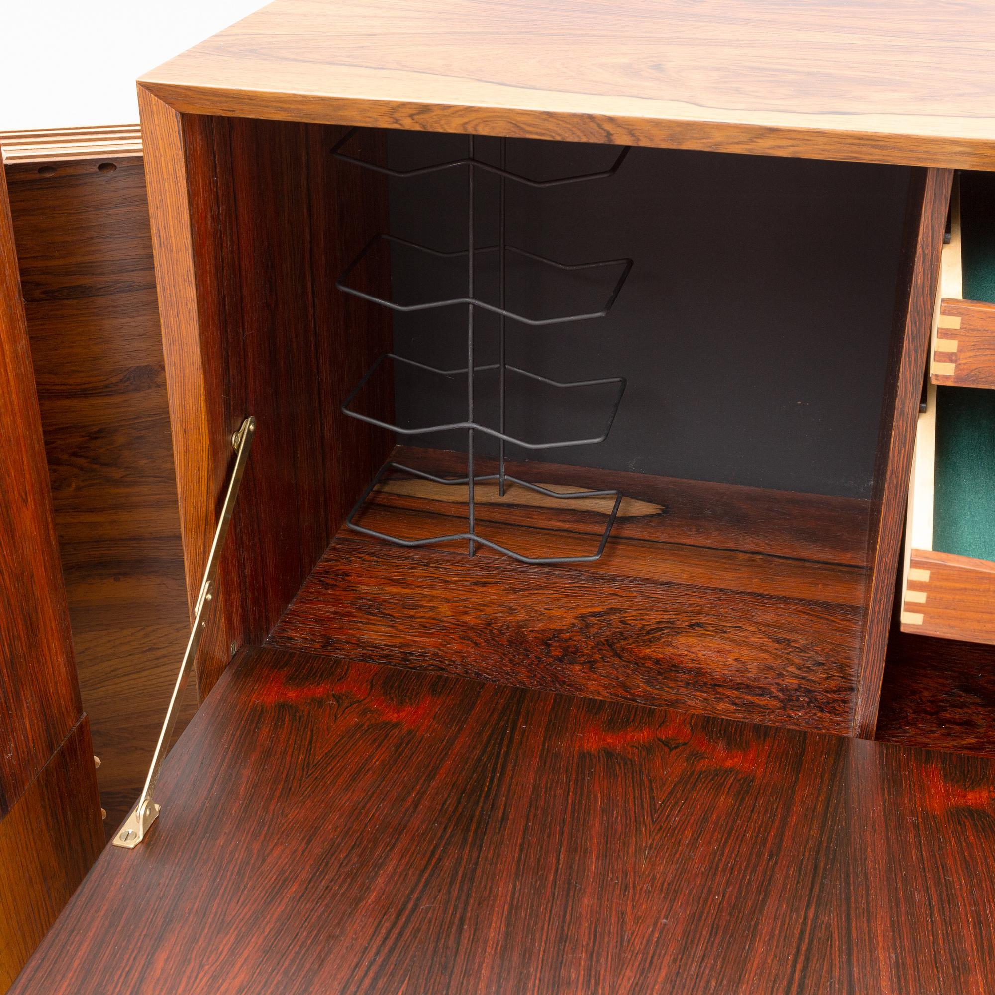 Poul Cadovius, a rosewood 'Royal System', Denmark.