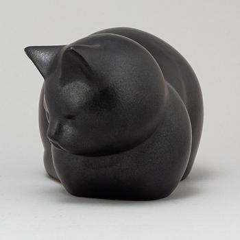 LISA LARSON, a 'Moses' cat stoneware figurine from K-studion, Gustavsberg.