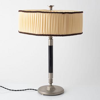 Harald Notini, table lamp, model "6983", Arvid Böhlmarks Lampfabrik, 1930s.