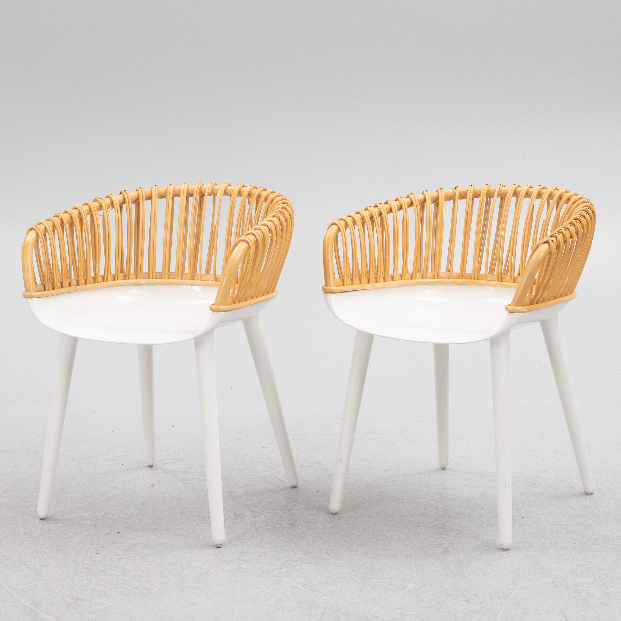 Marcel Wanders, eight "Cyborg Club" chairs, Magis, Italien.