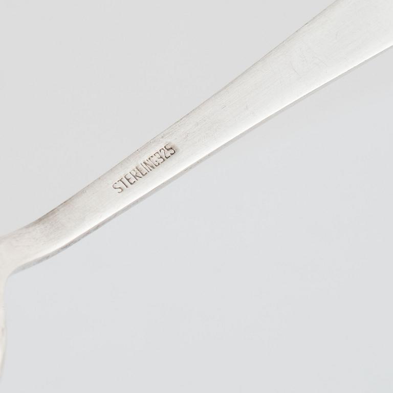 Bestickservis, 101 delar, sterlingsilver, Thailand.