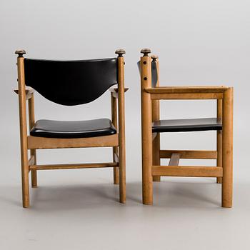 ERIK UHLENIUS, a pair of "Pixen" open armchairs for Lepokalusto 1960s.