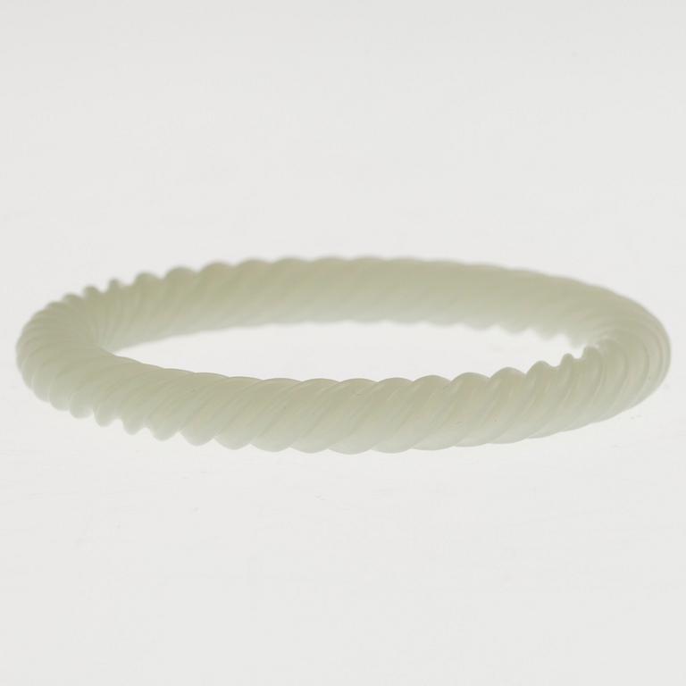 ARMBAND, nefrit, Kina, 1900-tal.