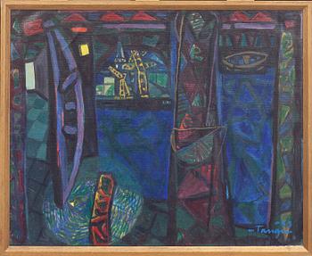 OLOF TANGEN , olja på duk. Signerad och daterad -53.