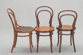 STOLAR, 6 st. Thonet. 1900-talets första hälft.