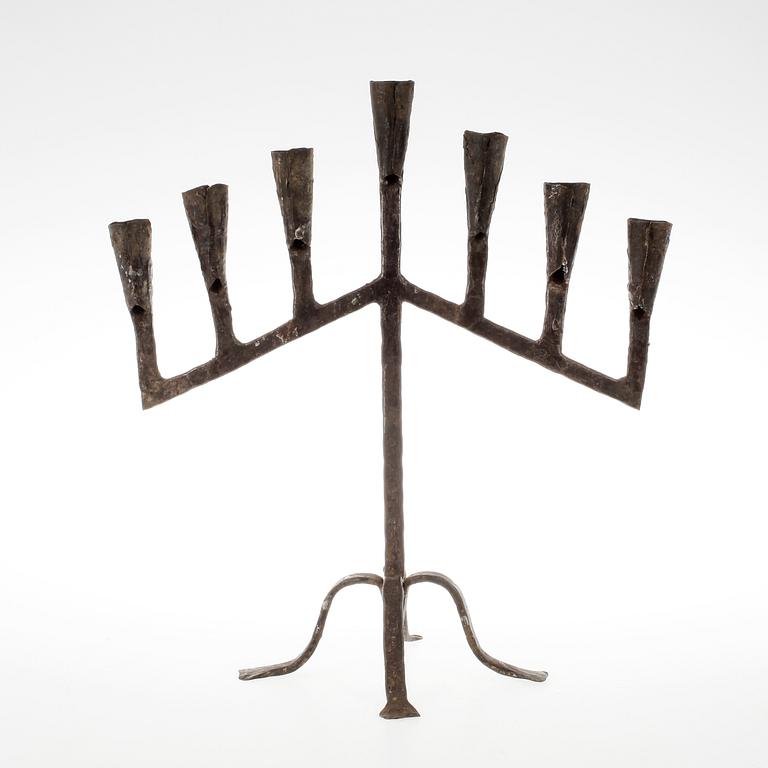 LJUSSTAKE, smide, 1800-tal.