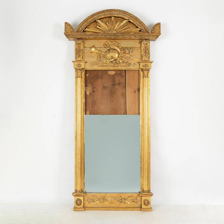Spegel, Stockholmsarbete, 1800-talets början, Empire.