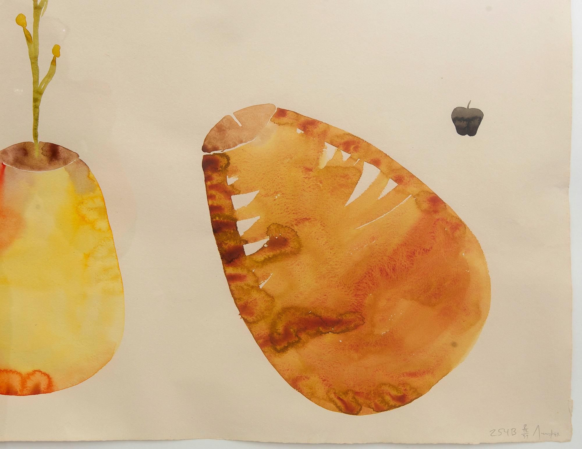 ULF ROLLOF, a signed water colour.