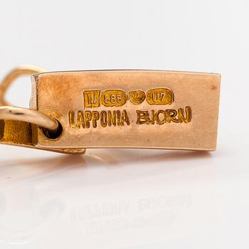 Björn Weckström, "Tundra", a 14K gold necklace . Lapponia 1973.
