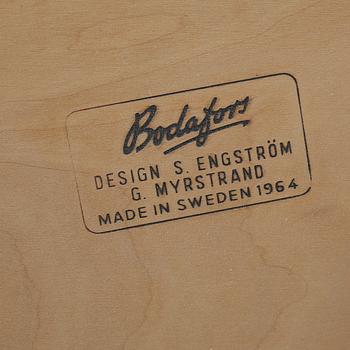 SÄNGBORD, ett par, Sven Engström och Gunnar Myrstrand, Bodafors, 1900-talets andra hälft.