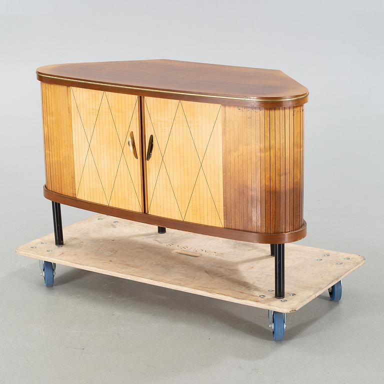 A mid 20th century bar cabinet.