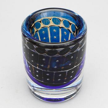 VAS, glas, Ariel, Ingeborg Lundin, Orrefors 1957.