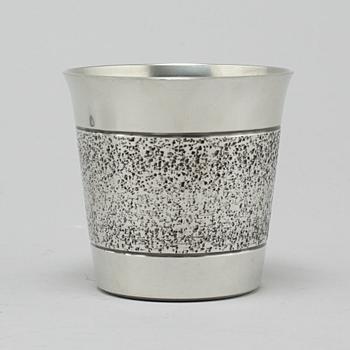 K-E PALMBERG, servisglas, 78 st, tenn, Alton, 1970/80-tal.