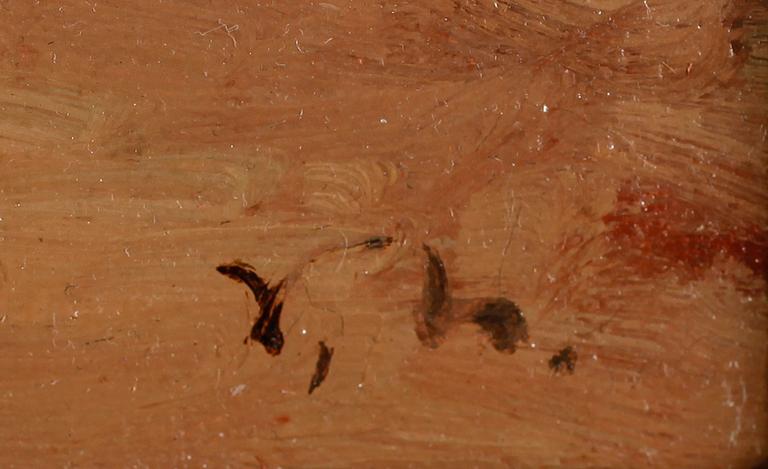 VIKTOR LINDBLAD, olja på duk, monogramsignerad.