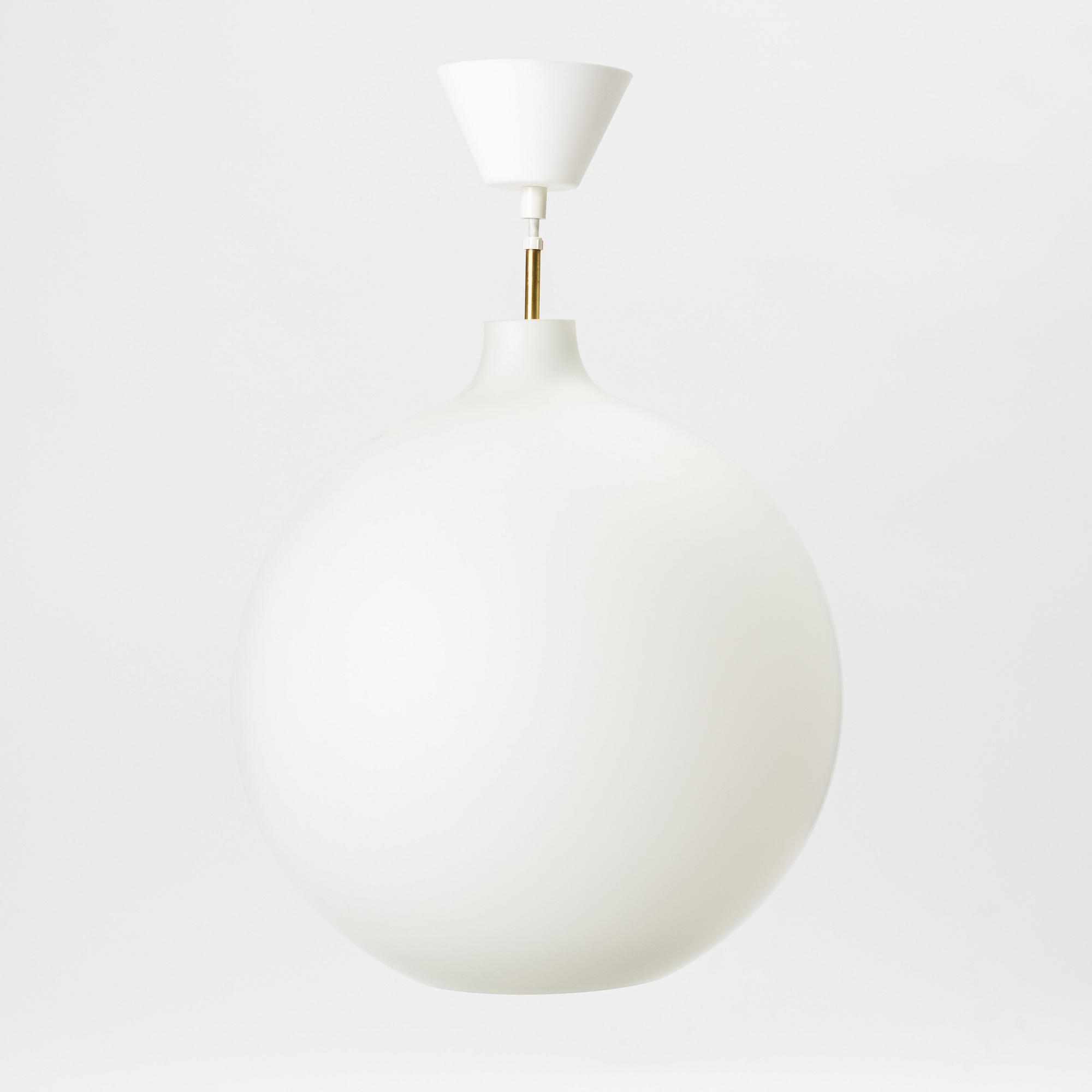 Vilhelm Wohlert, taklampa, "Satellit" för Louis Poulsen, Danmark. 1900-talets slut.