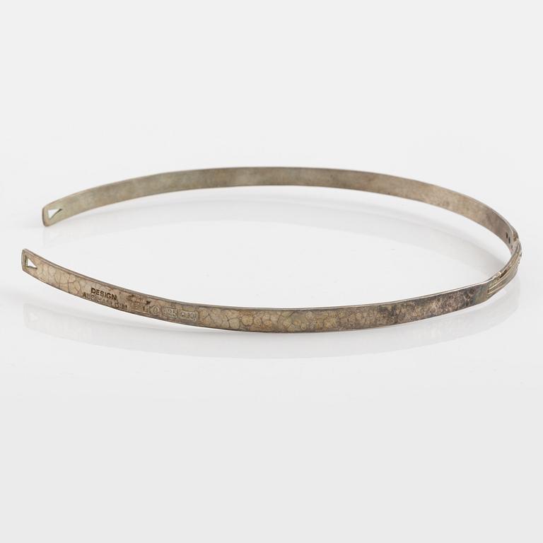 Alf Halldin silver diadem.