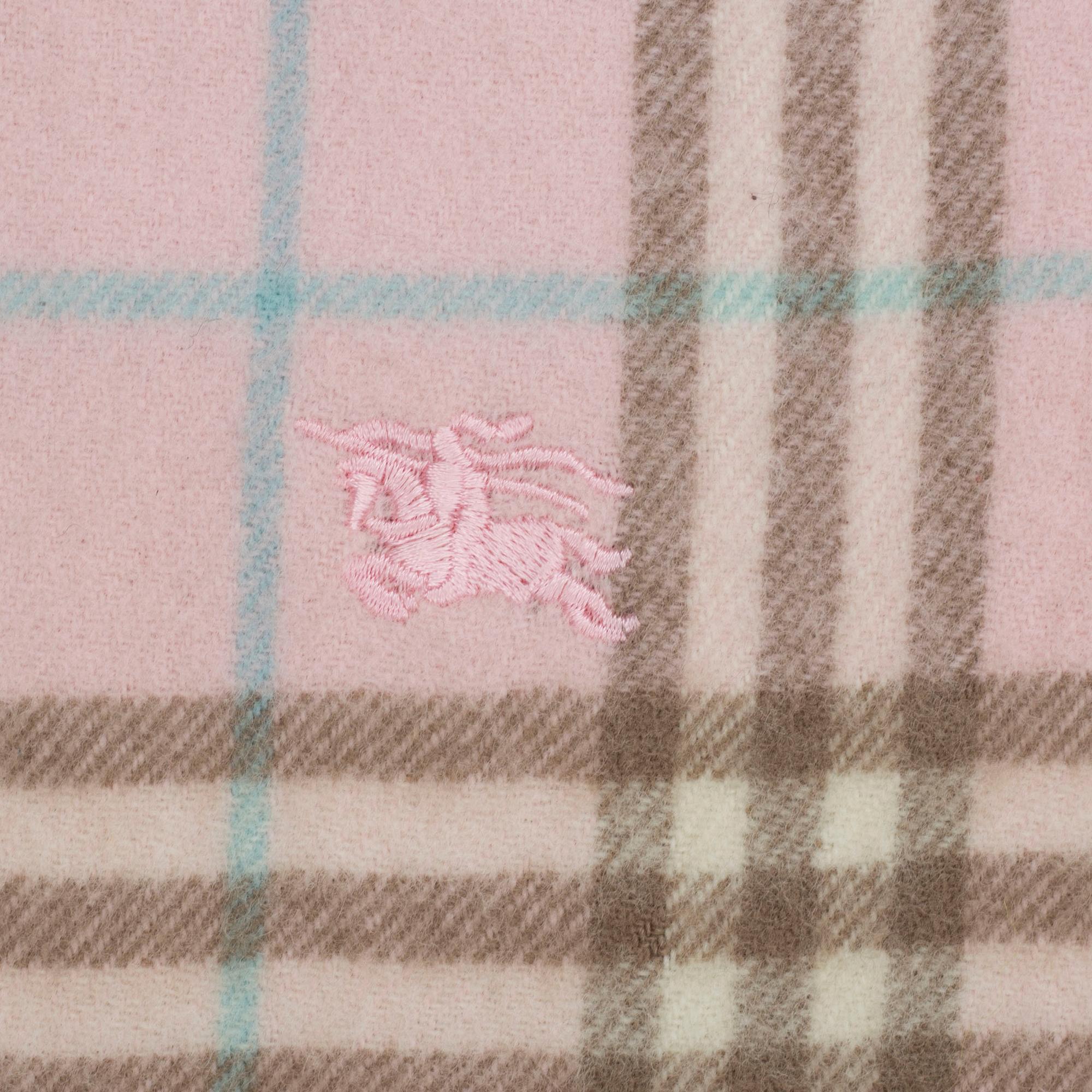 Burberry rosa halsduk cheap
