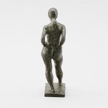 SKULPTUR, patinerad bly, Fred Åberg, signerad och numrerad 18/28.