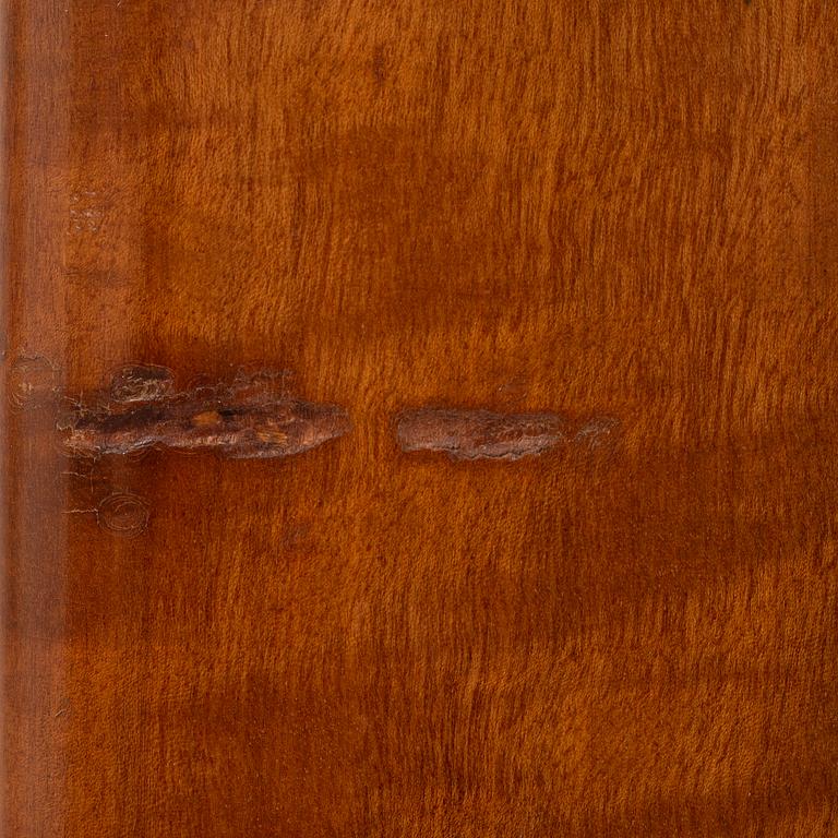 A 1940's Swedish Modern mahogany cabinet from Möbelbolaget.