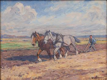 Alexander Langlet, Spring Ploughing.
