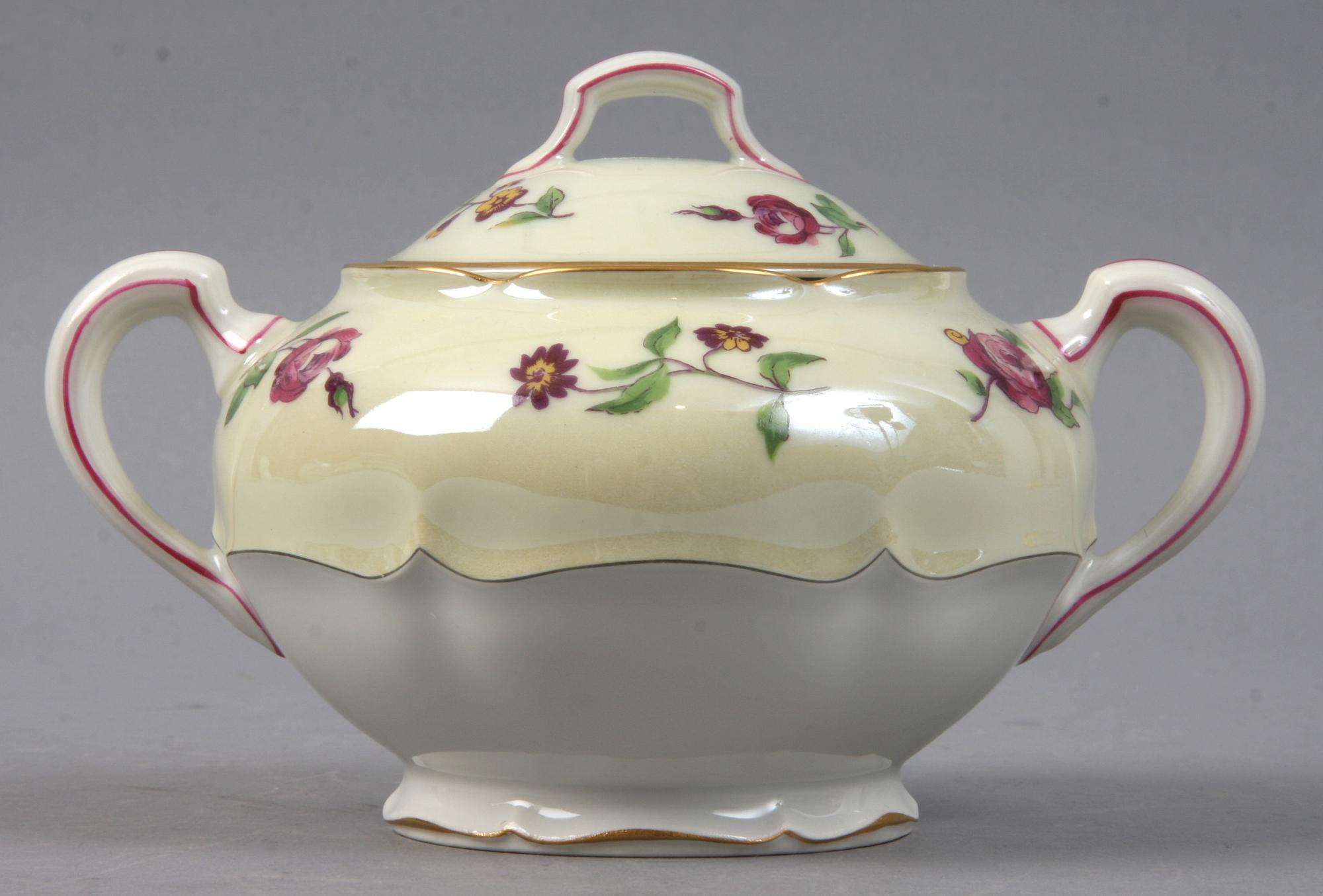 KAFFESERVIS, 12 delar, Ferdinad Lundkvist, 1925.