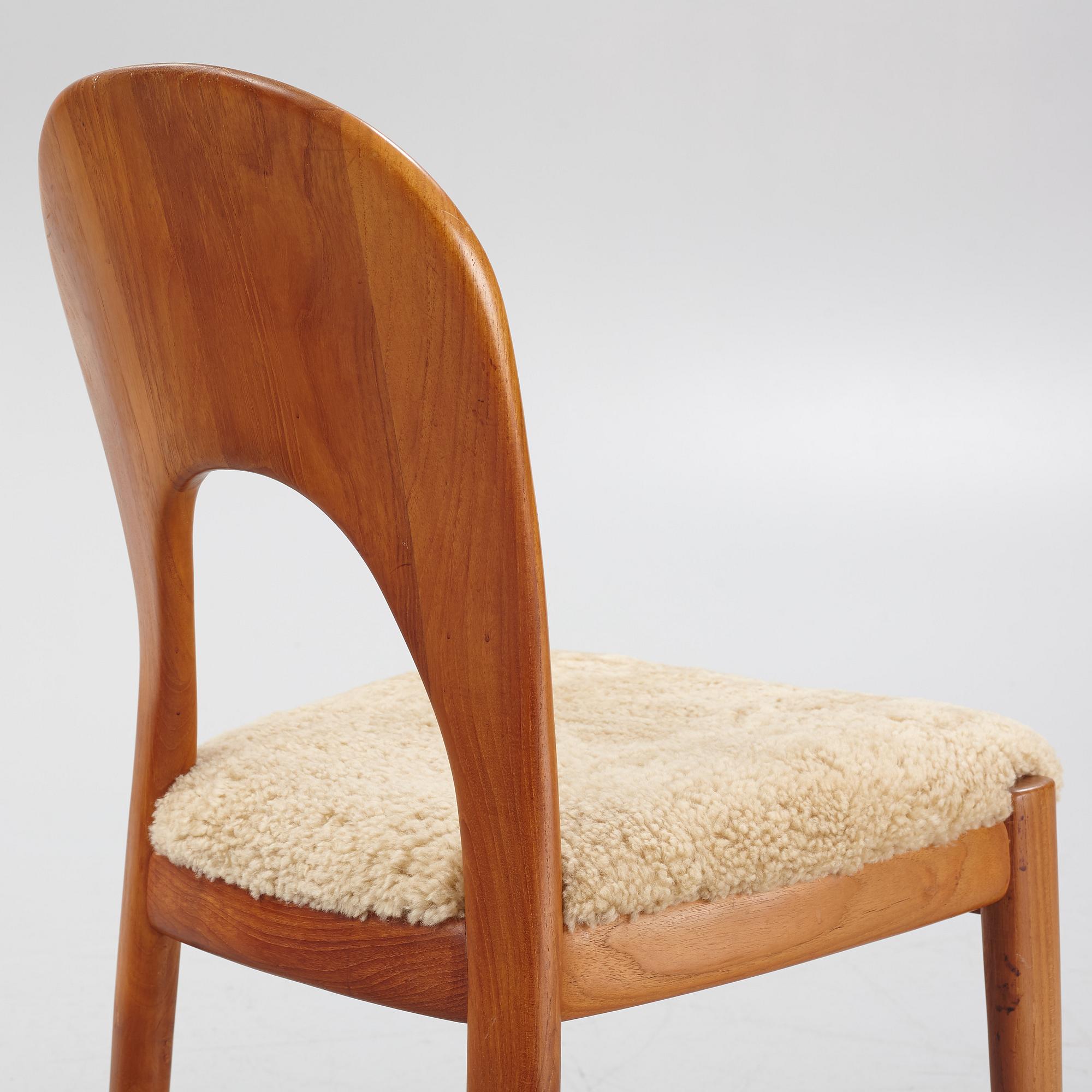 Niels Koefoed, stolar, 6 st, Danmark, 1960-tal.