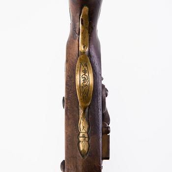 A late 18th Century Italian flintlock pistol.