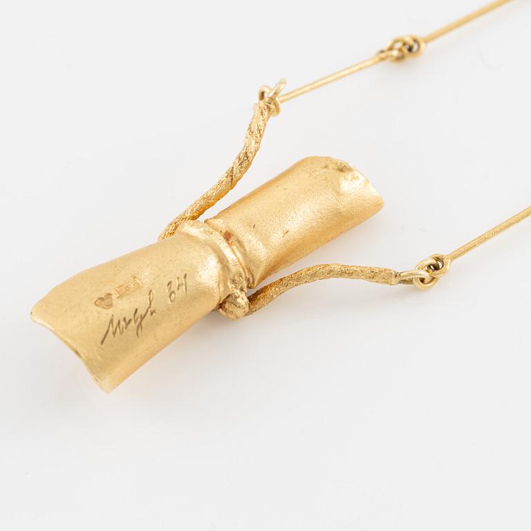Magnus G:son Liedholm, necklace, 18K gold.