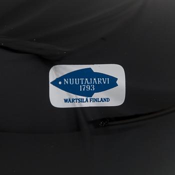 Oiva Toikka, a glass bird, signed Oiva Toikka Nuutajärvi Notsjö.