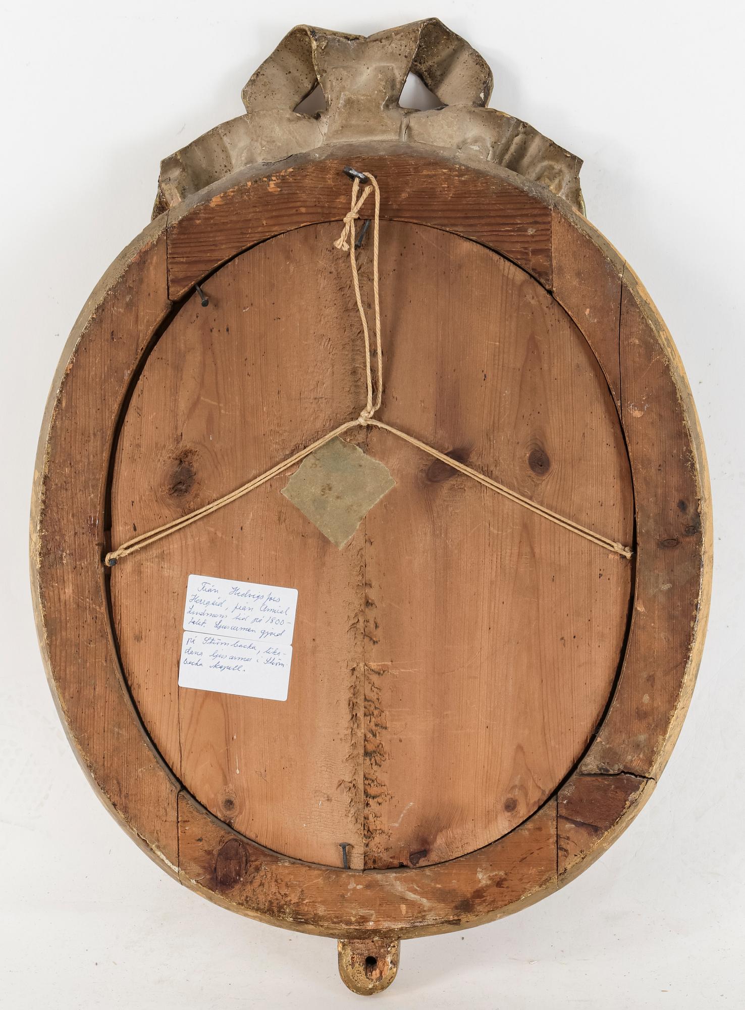 SPEGELLAMPETT, gustaviansk, 1700-talets slut.