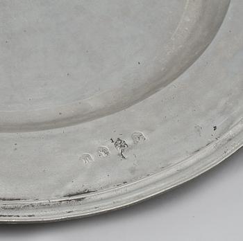 FAT, 3 st, tenn, 1700-tal samt 1700/1800-tal.