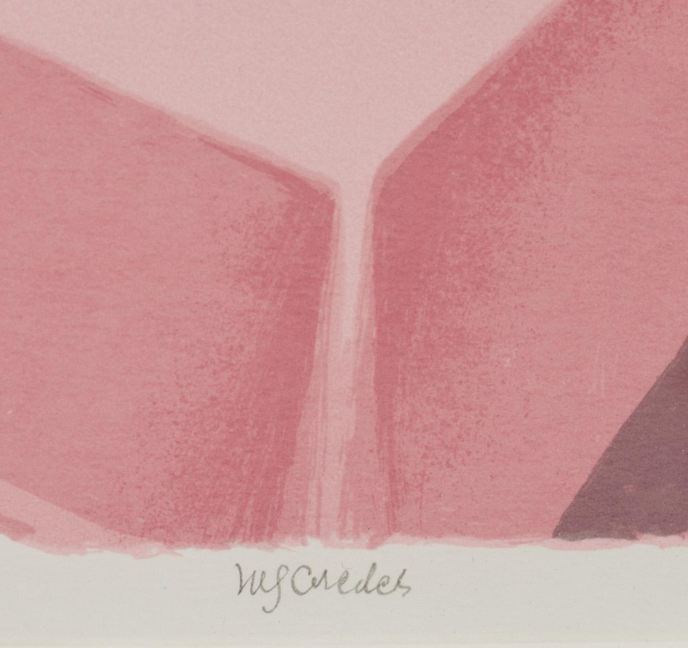 ULF GREDER, färglitografi, signerad, H.C.