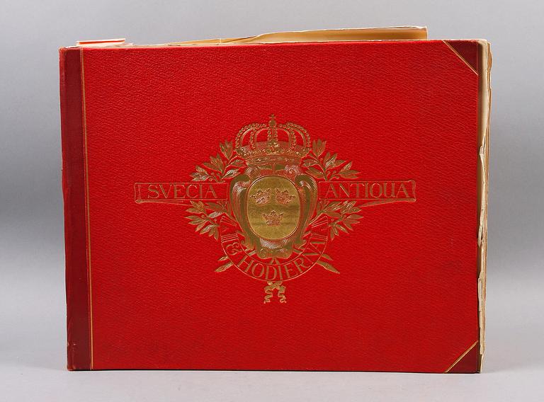 BOK. Svecia Antiqua et Hodierna. Kungl. Hofboktr: Idun Tryckeri Aktiebolag. Stockholm 1899.